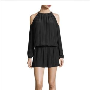 Ramy Brook Lauren Cold-Shoulder Blouson Dress